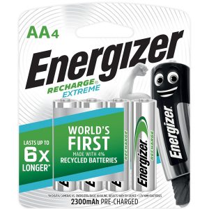 Energizer Recharge Extreme : AA - 4 Pack (2300mAh)