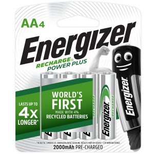 Energizer Recharge Powerplus: AA - 4 Pack (2000mAh)
