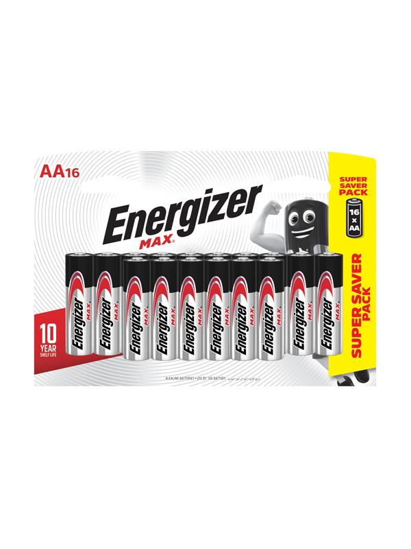 Energizer Max: AA - 16 Pack