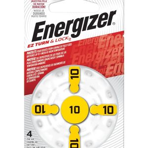 Energizer Hearing Aid Zinc Air TFT Battery: 10 4 pack