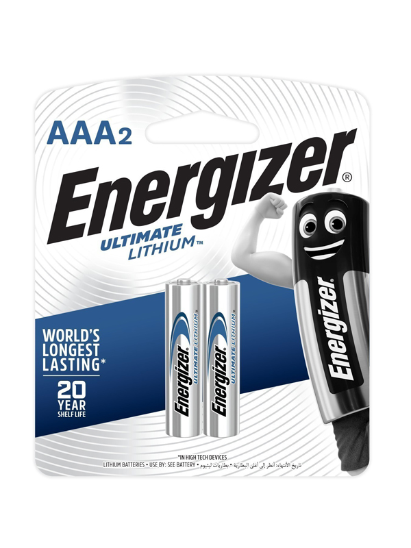 Energizer Ultimate Lithium: AAA - 2 Pack