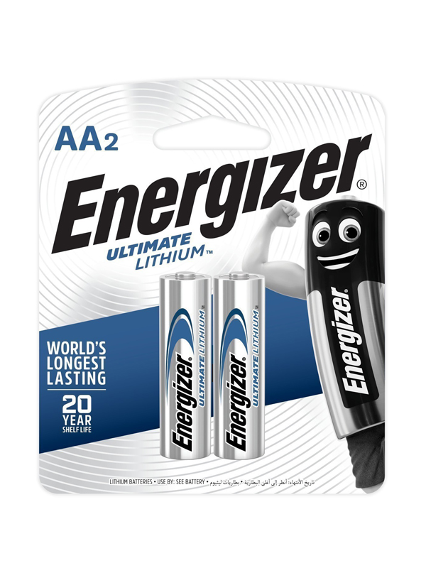 Energizer Ultimate Lithium: AA - 2 Pack