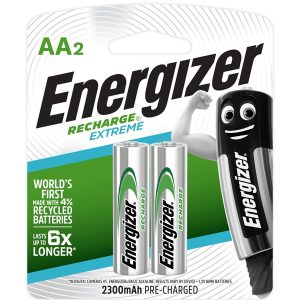 Energizer Recharge Extreme: AA - 2 Pack (2300mAh)