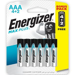 Energizer MAXPLUS AAA - 6 Pack 4+2 Free