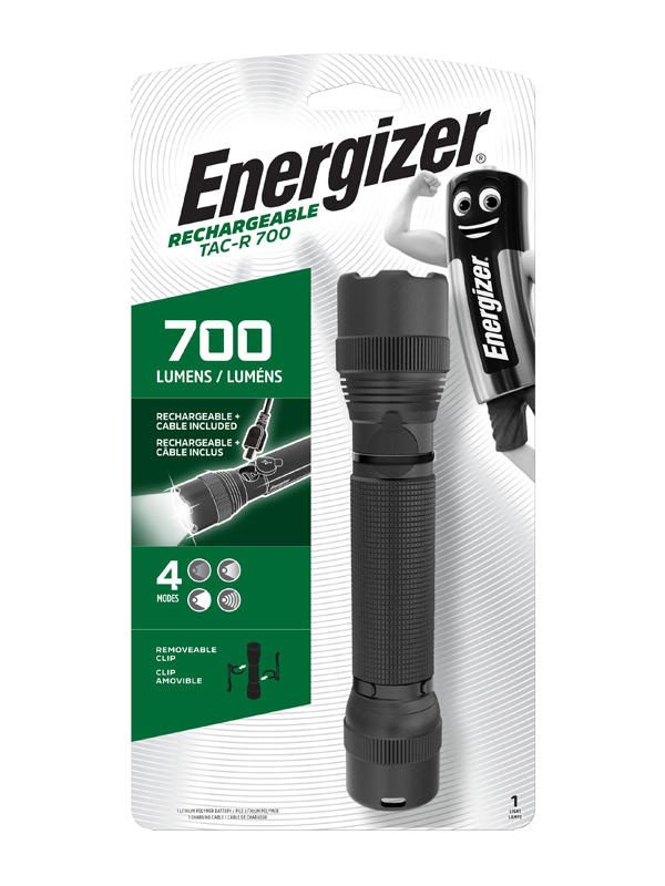 Energizer Tacticle Rechargeable 700 Lumens