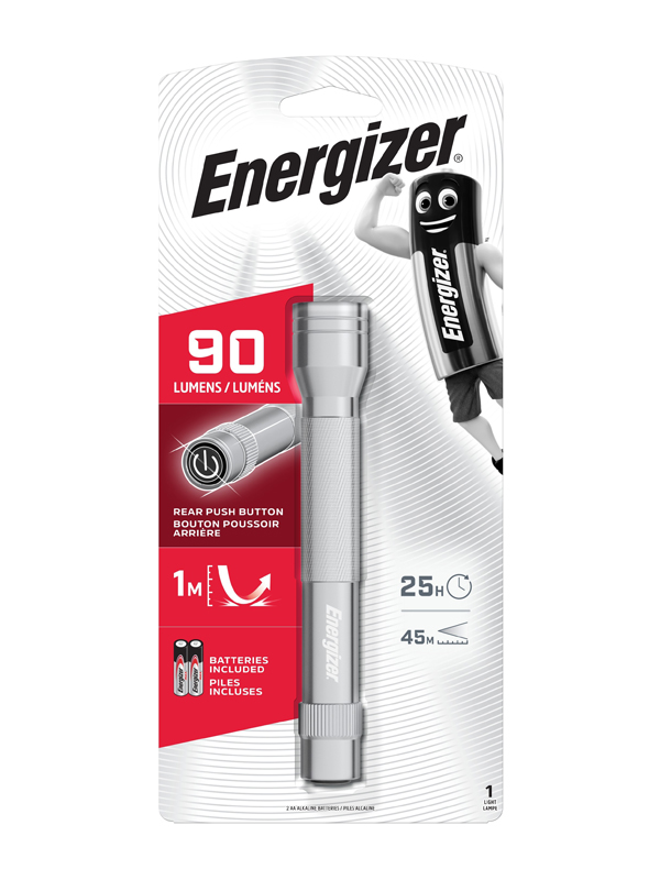 Energizer® LED Metal Light (with 2AA Batteries)